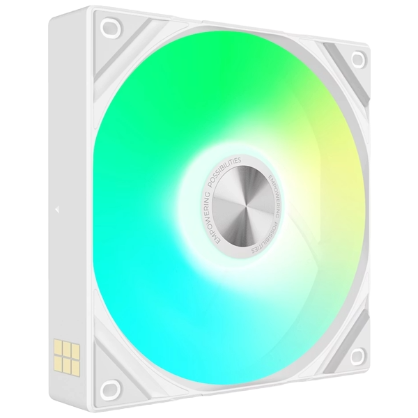 Photos - Computer Cooling TRYX ROTA SL 120 ARGB Fan in White - 120mm F-R120A-AM1M-G0W 